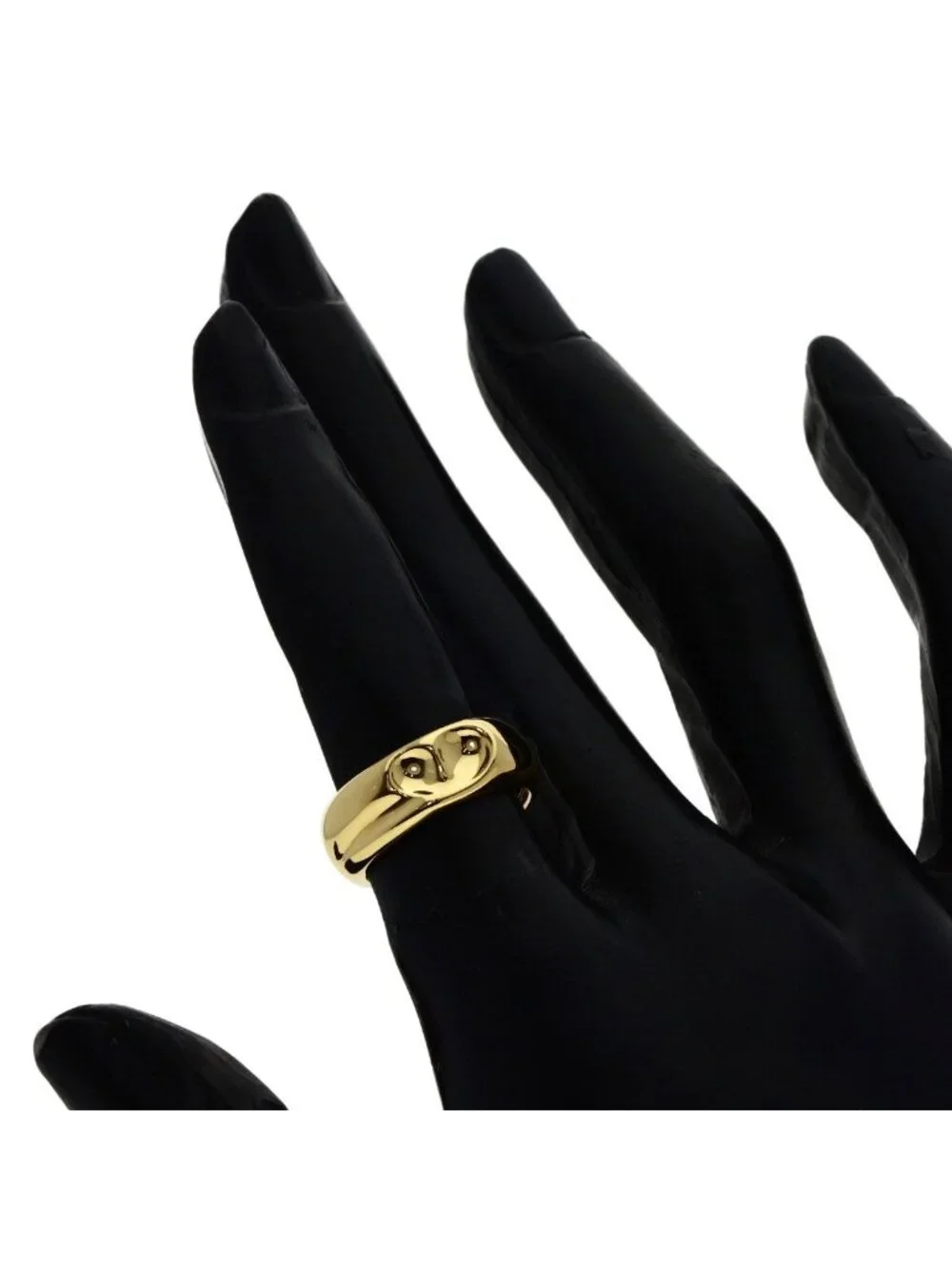 Tiffany & Co Full Heart Ring 18k Yellow Gold - Picture 7 of 10